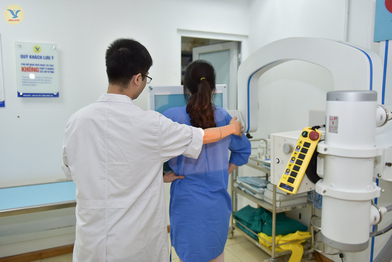 Chụp X-quang phổi chẩn đoán bệnh viêm phổi tăng cảm do bụi hữu cơ tại MEDLATEC